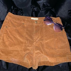 Forever 21 Boho Chic suede shorts